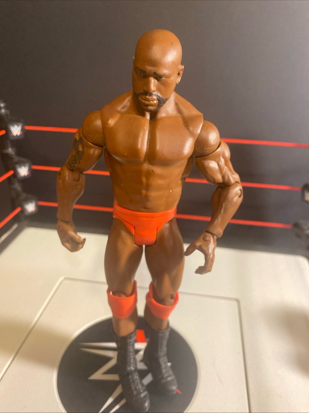 Ezekiel Jackson WWE 2010 Mattel Basic Series 13 Action Figure Star Number 5